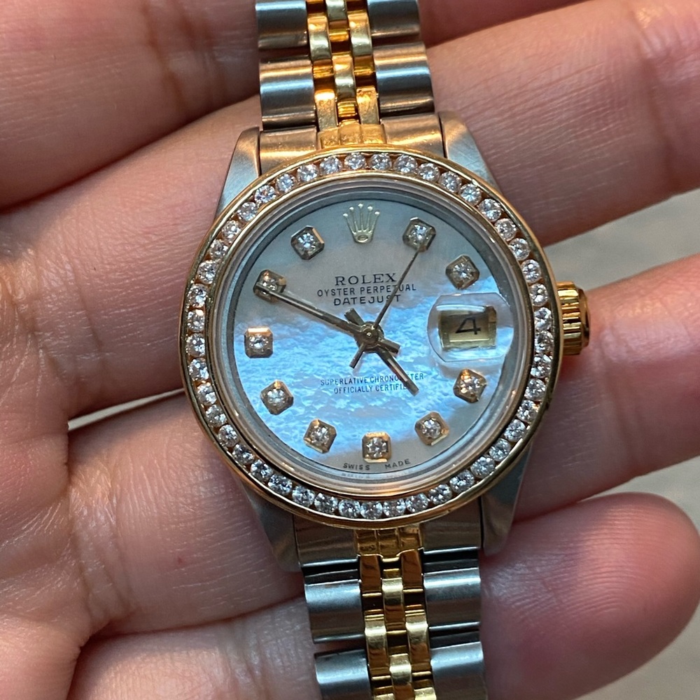 Rolex  18k SS 26mm datejust 2 tone